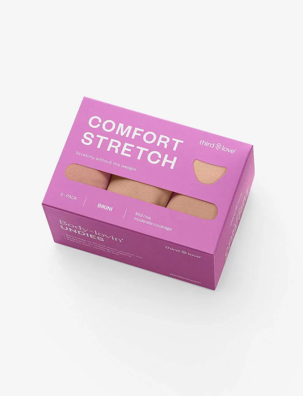 Bikini^ThirdLove Comfortstretch Bikini 3 Pack Box