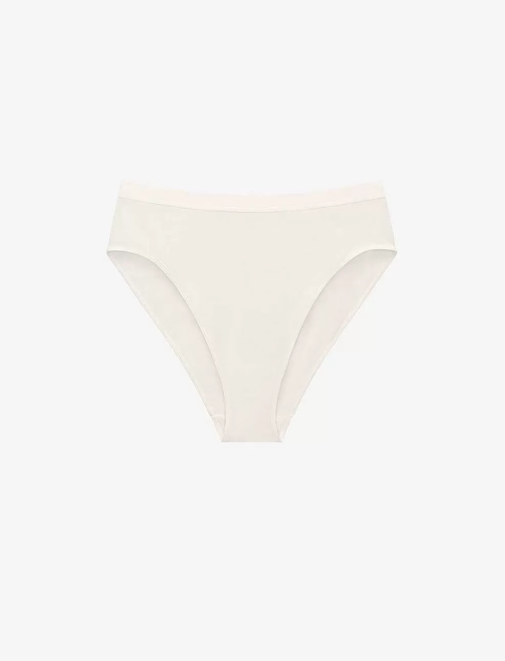 Bikini^ThirdLove Organic Cloud Cotton High Leg Bikini