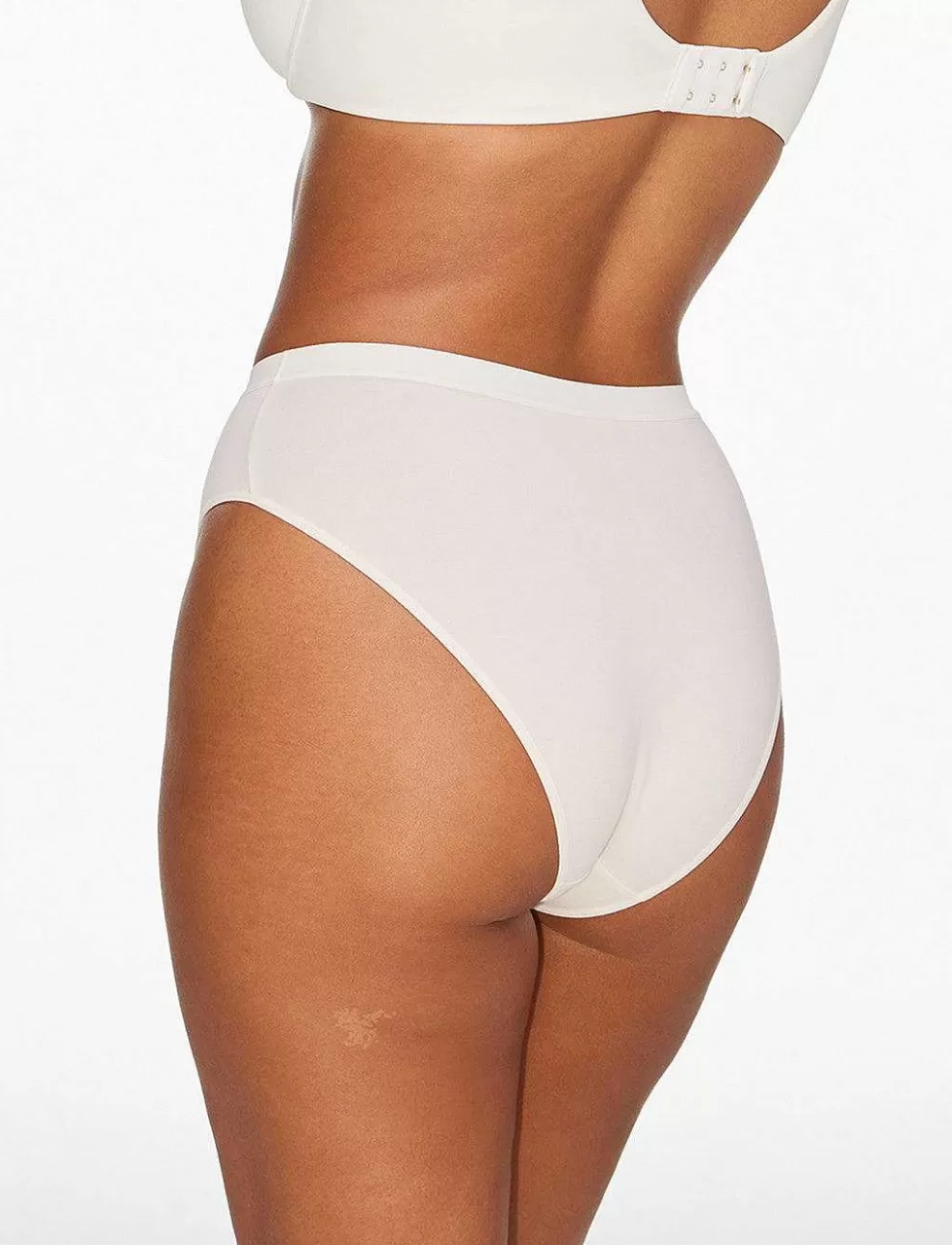 Bikini^ThirdLove Organic Cloud Cotton High Leg Bikini 3 Pack Box