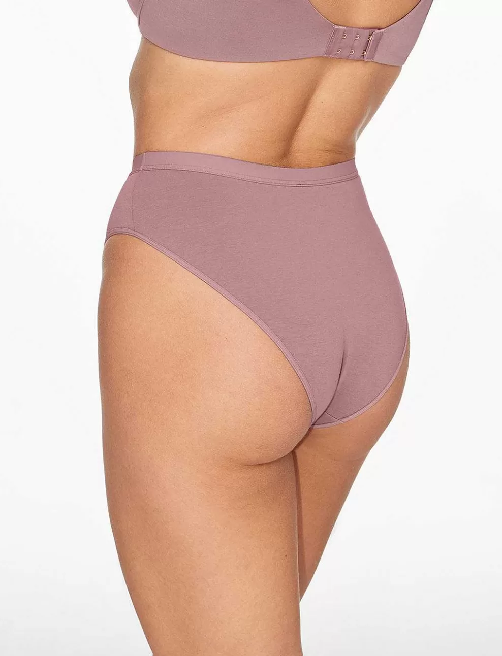 Bikini^ThirdLove Organic Cloud Cotton High Leg Bikini 3 Pack Box