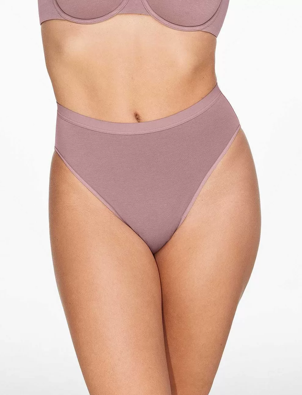Bikini^ThirdLove Organic Cloud Cotton High Leg Bikini 3 Pack Box
