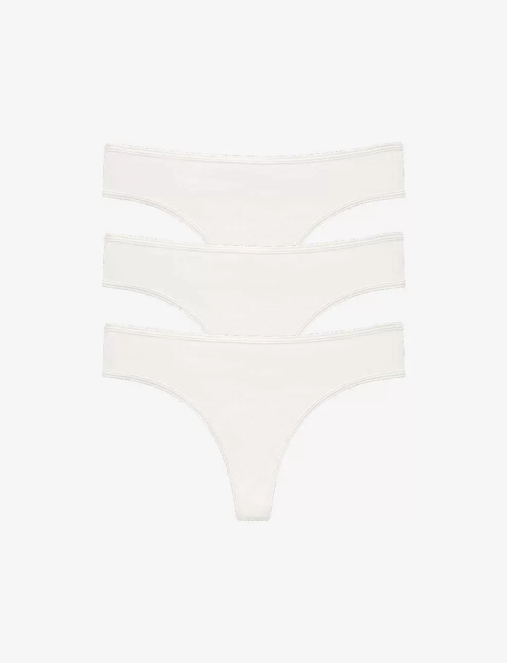 Thong^ThirdLove Organic Cloud Cotton Thong 3 Pack Box