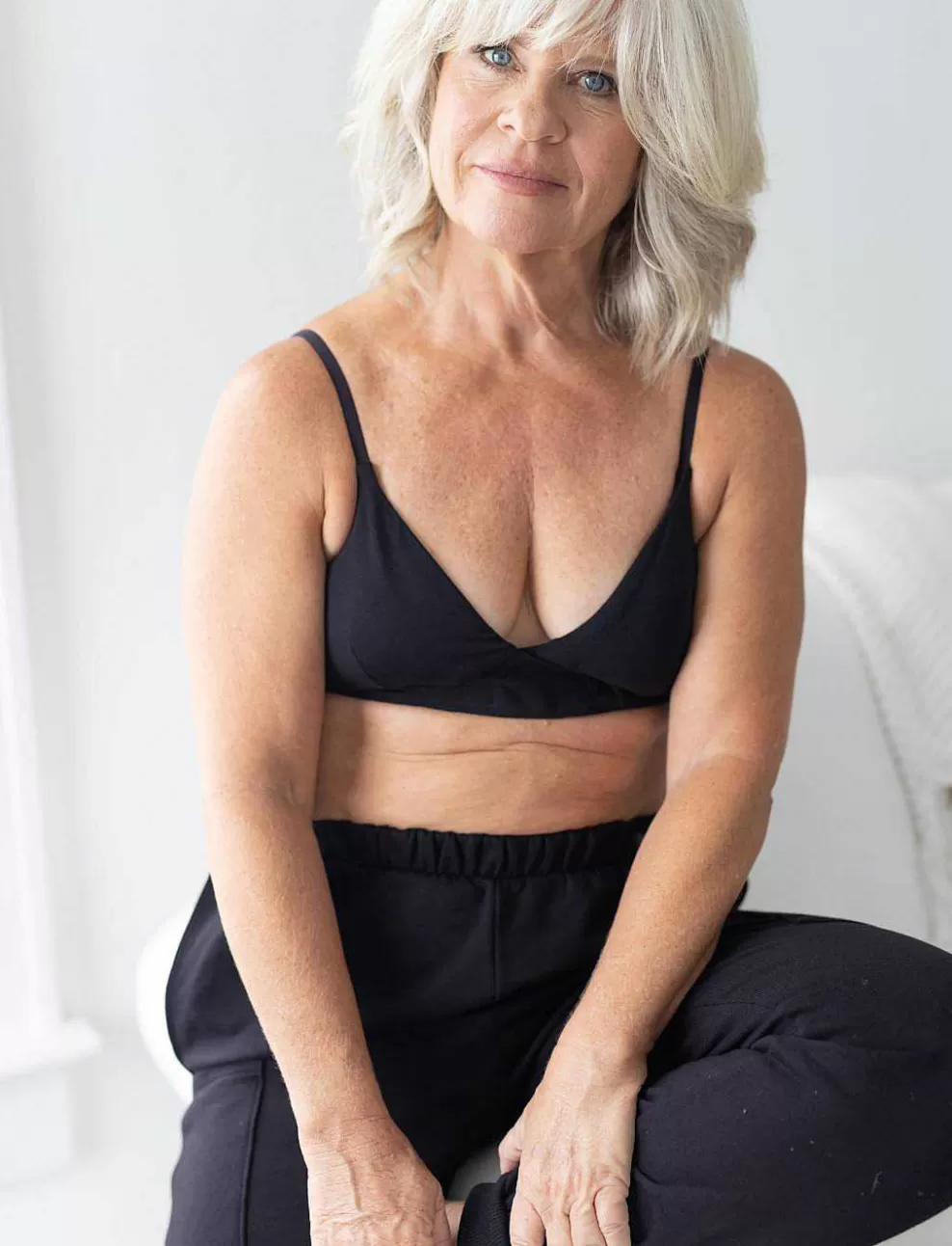 Wireless^ThirdLove Slick Chicks Adaptive Lounge Bra With Velcro® Brand Fastener