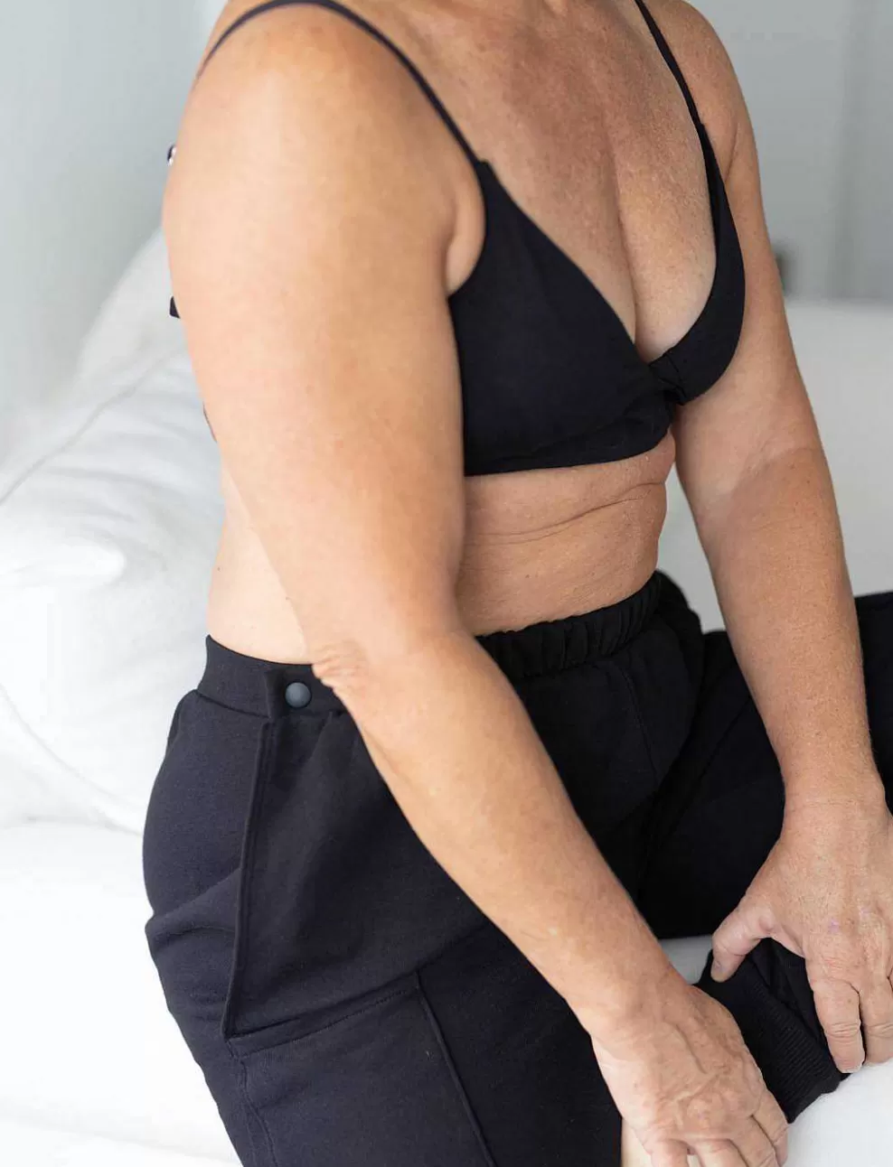 Wireless^ThirdLove Slick Chicks Adaptive Lounge Bra With Velcro® Brand Fastener