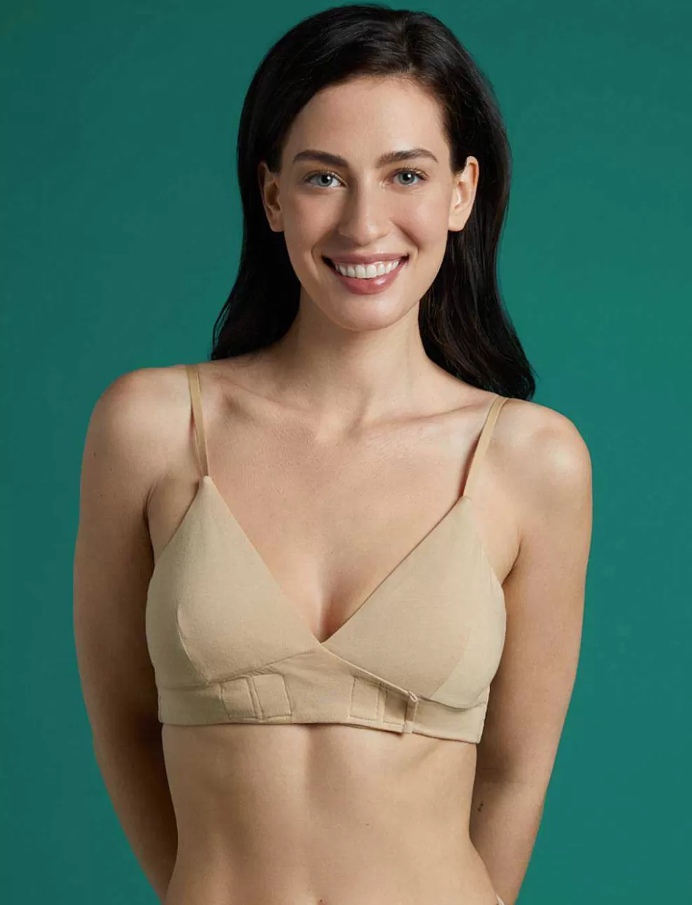 Wireless^ThirdLove Slick Chicks Adaptive Lounge Bra With Velcro® Brand Fastener