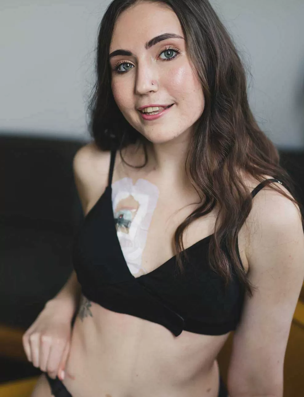 Wireless^ThirdLove Slick Chicks Adaptive Lounge Bra With Velcro® Brand Fastener