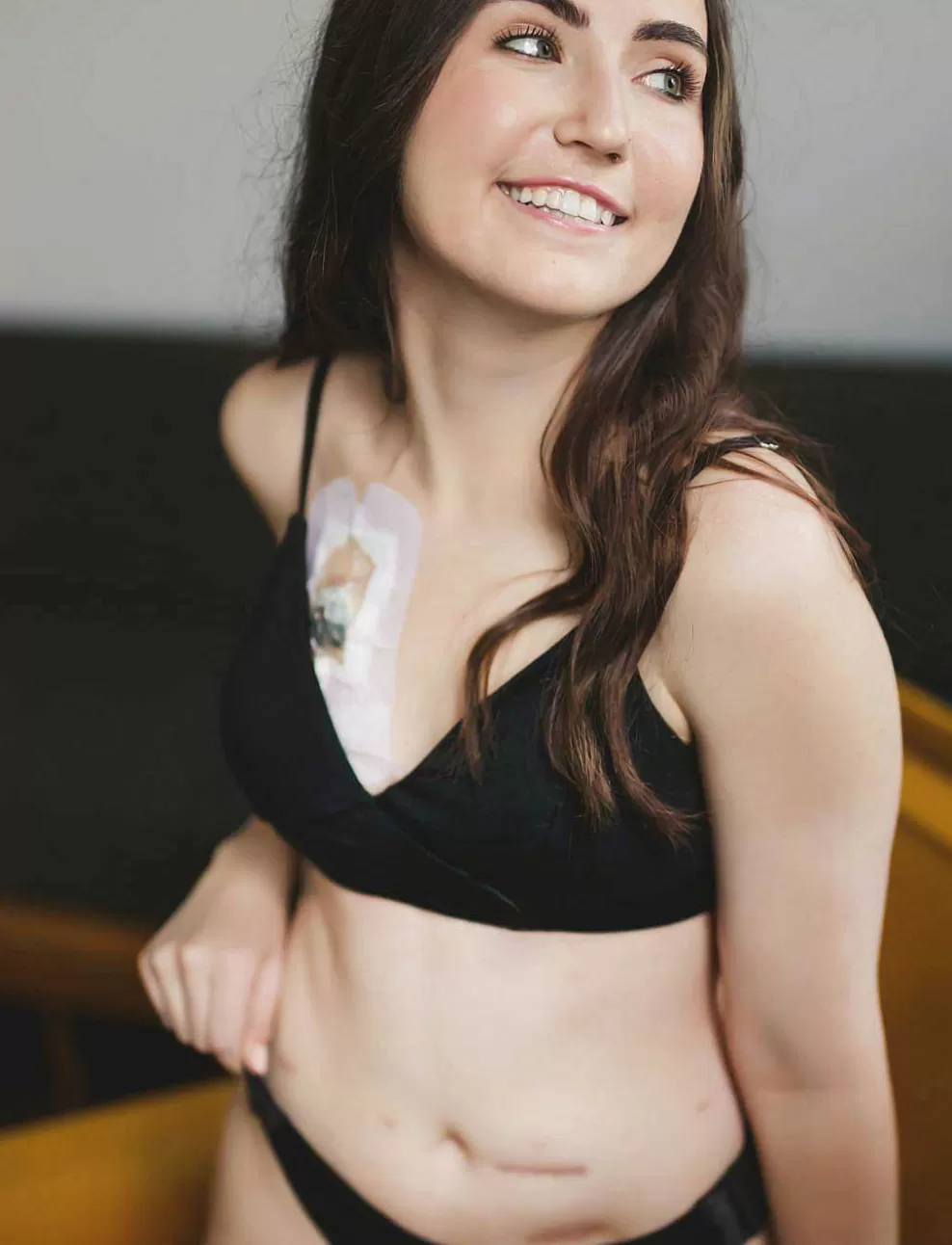 Wireless^ThirdLove Slick Chicks Adaptive Lounge Bra With Velcro® Brand Fastener