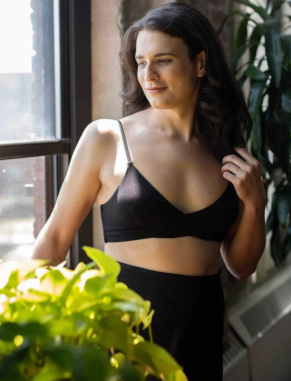 Wireless^ThirdLove Slick Chicks Adaptive Lounge Bra With Velcro® Brand Fastener